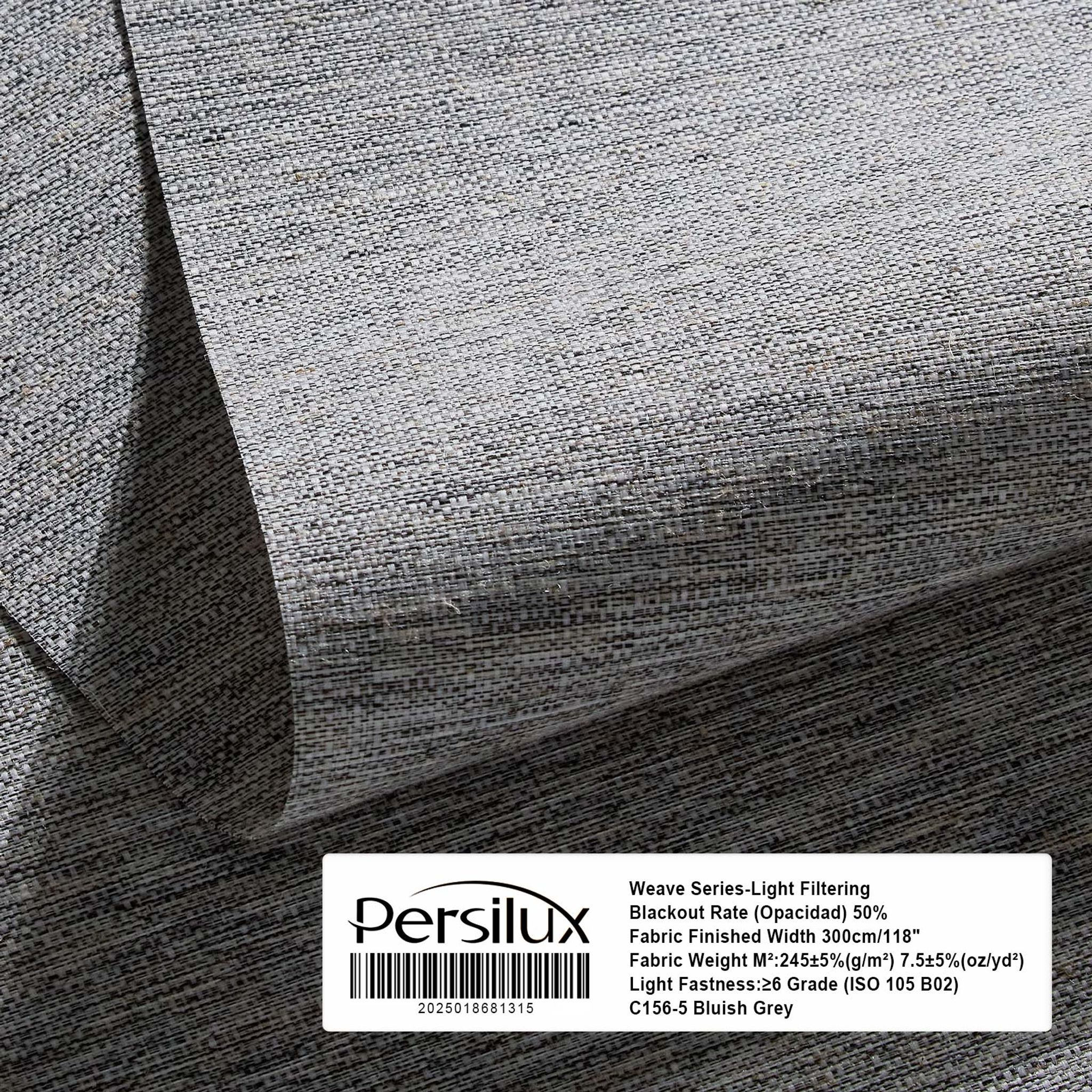 Summerland Bluish Grey-Light Filtering