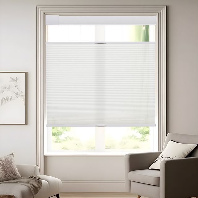 No Drill No Tools Top Down Bottom Up Cellular Shades (1" cell )