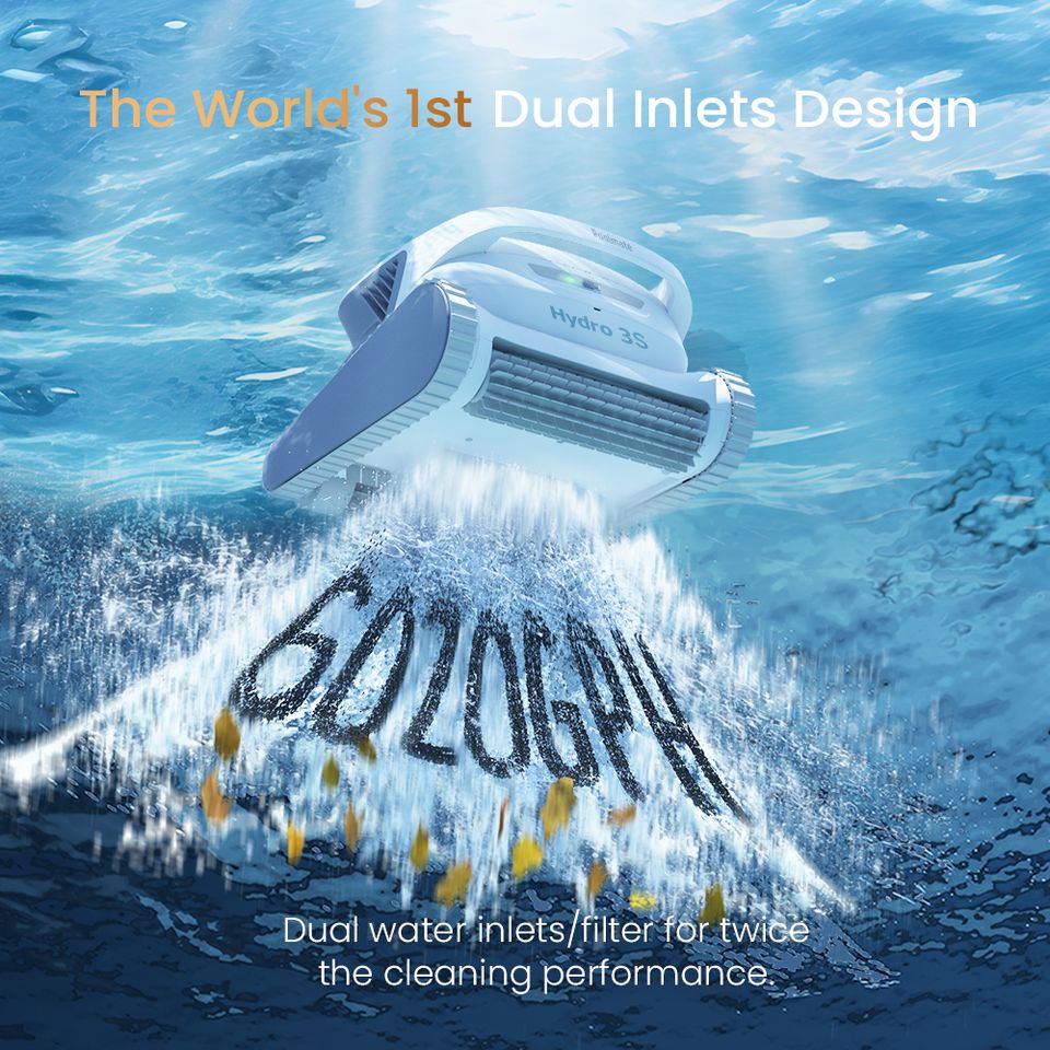 Hydro 3S Cordless Robotic Pool Cleaner