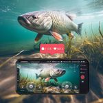 F1 Pro underwater fishing drone with live streaming features